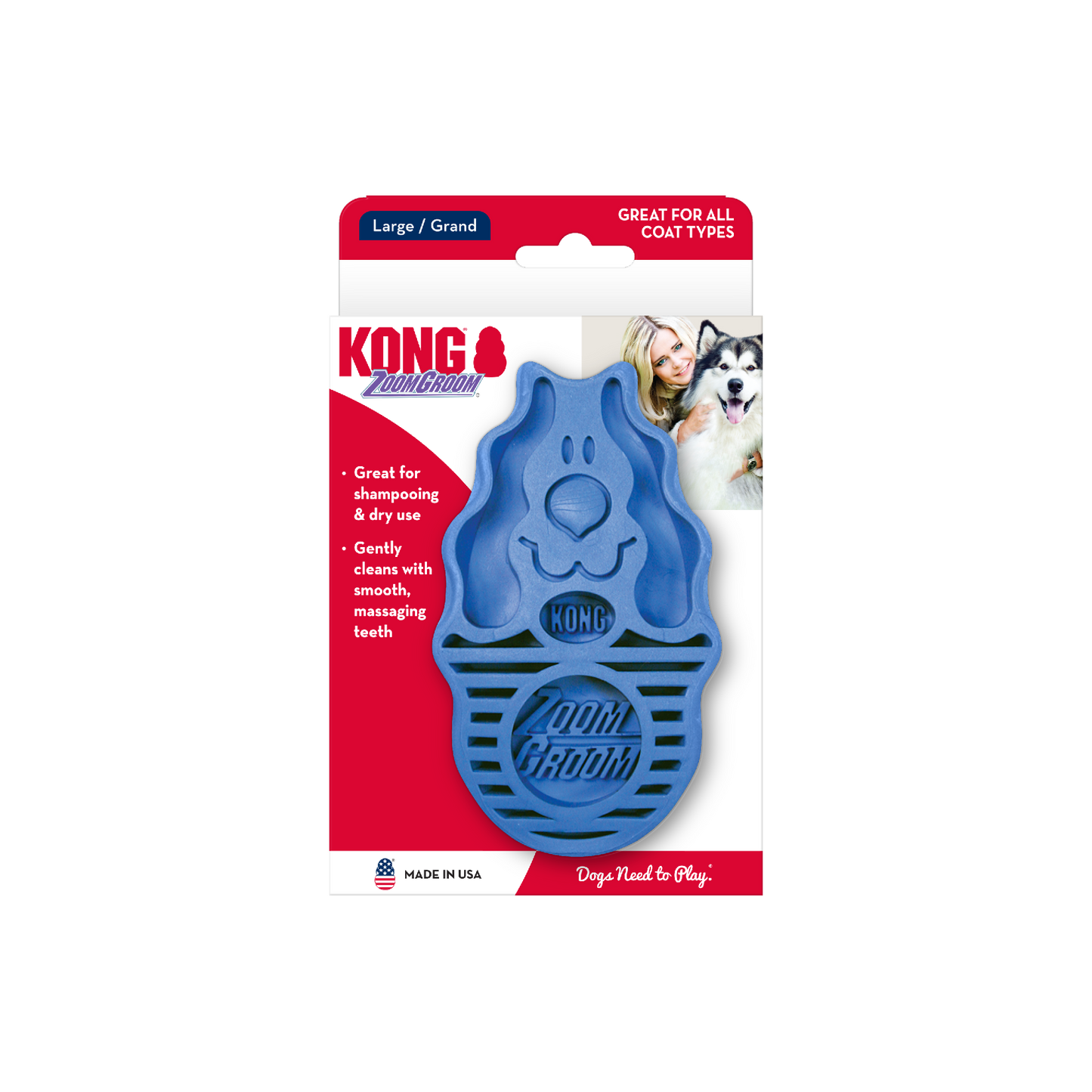 Kong Zoomgroom Boysenberry