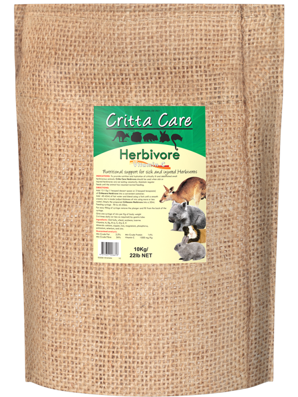 Vetafarm Crittacare Herbivore 350g