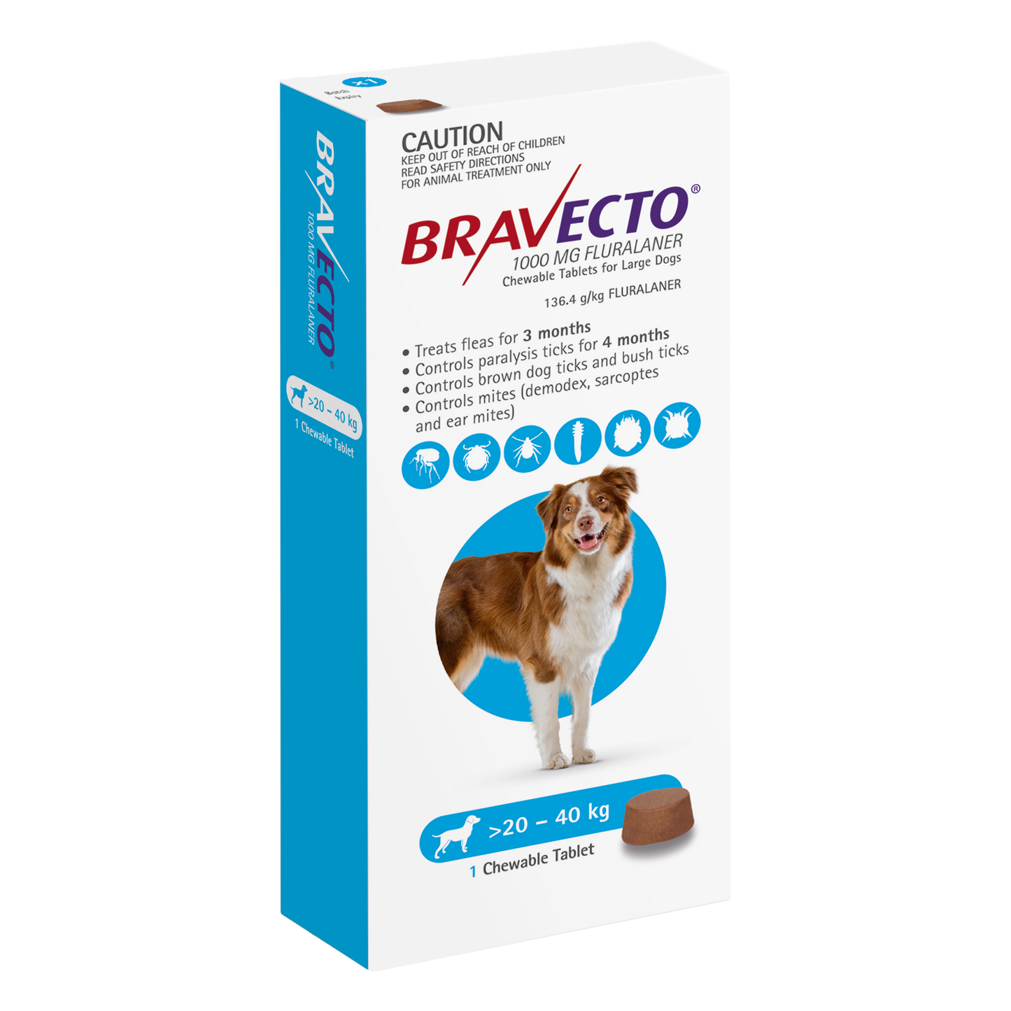 BRAVECTO CHEW 20-40KG