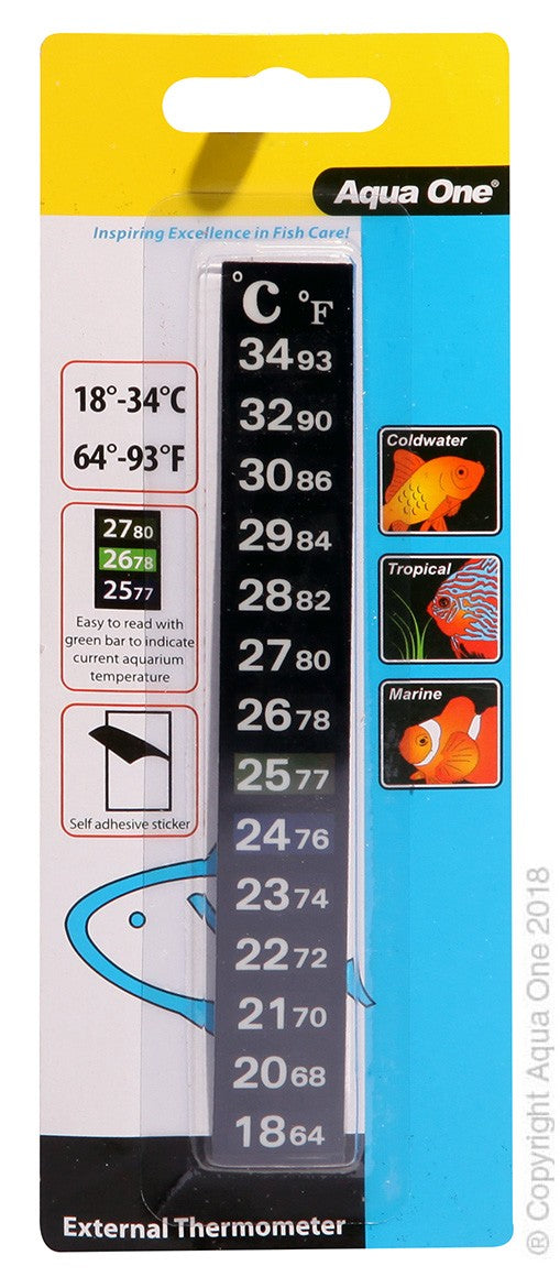STICK ON THERMOMETER