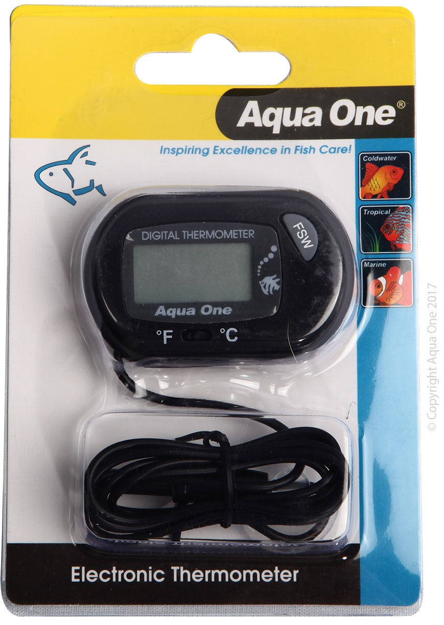 THERMOMETER LCD ELECTRONIC OUTSIDE TANK