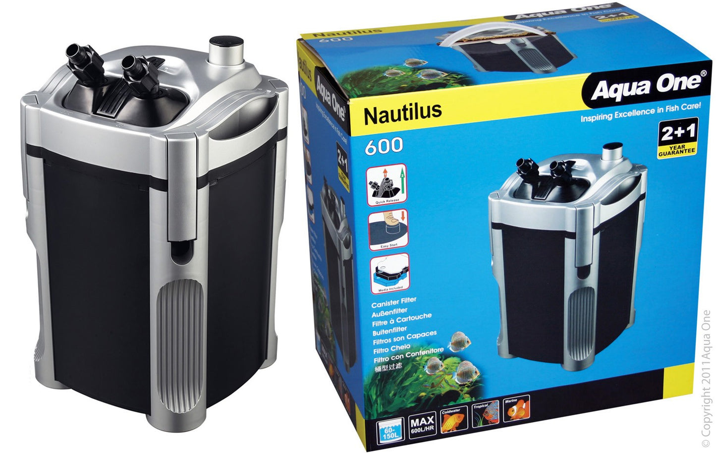 Nautilus Canister Filter 600