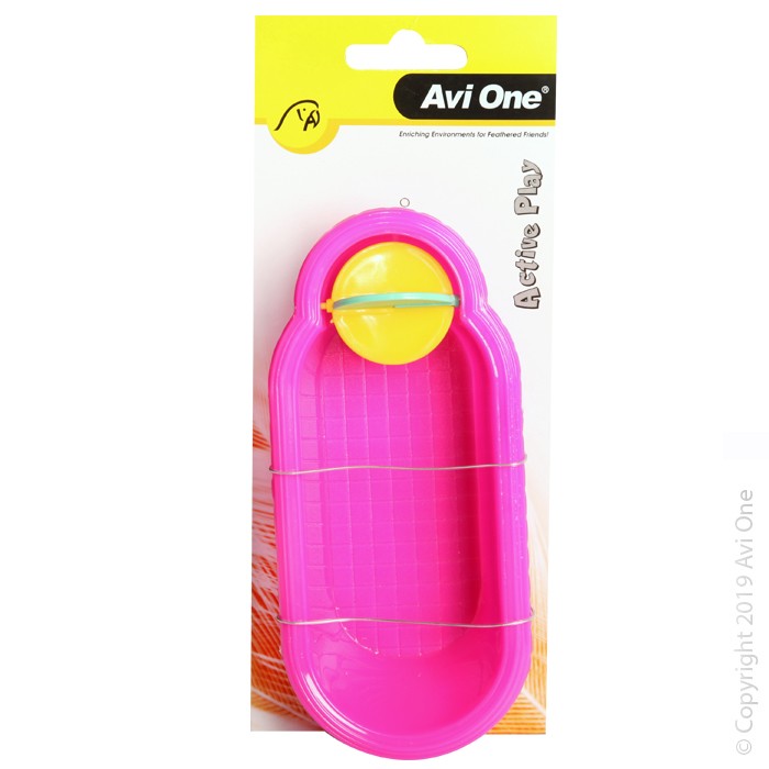 Bird Toy Fanciful Bath With Spinner