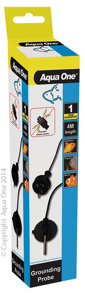 GROUNDING PROBE TITANIUM AQUARIUM 4M CABLE
