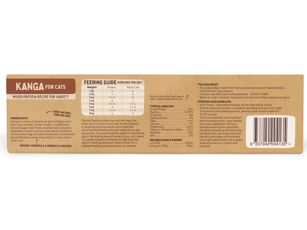 Big Dog Kanga For Cats 1.38kg