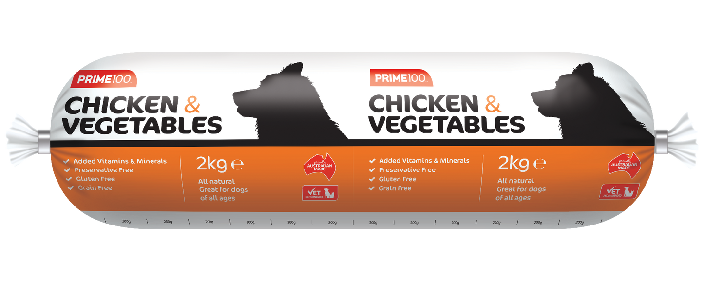 Prime100 Chicken & Veg 2kg