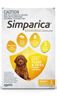 Simparica 1.3-2.5kg 3 Pack