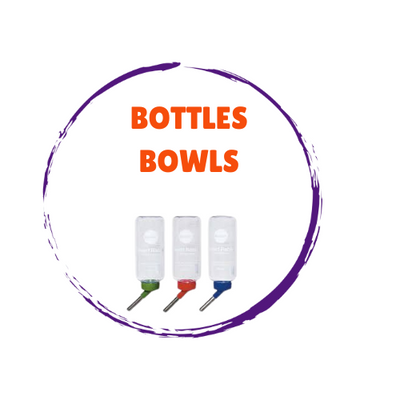 Small Animal Bowls/Bottles