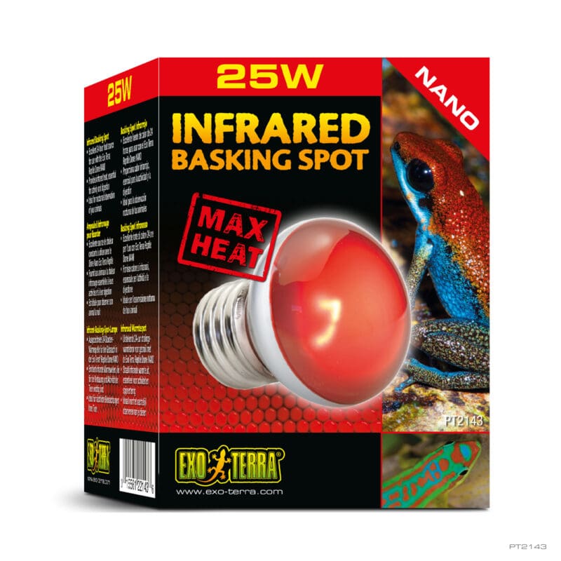Exo Terra Infrared Nano Heat Lamp - 25w