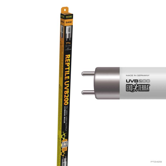 EXO TERRA REPTILE UVB200 T5VHO BULB 54W 48''