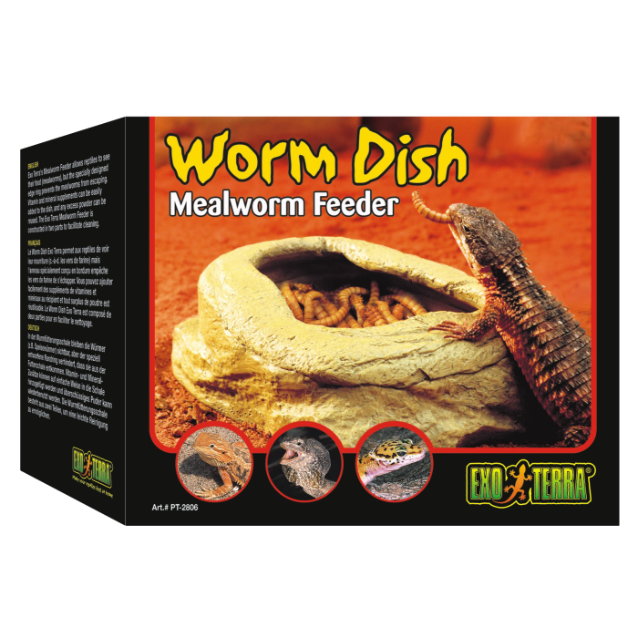 EXO TERRA WORM DISH MEALWORM FEEDER