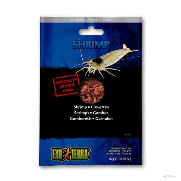 EXO TERRA CANNED SHRIMP FOR TURTLES 34G