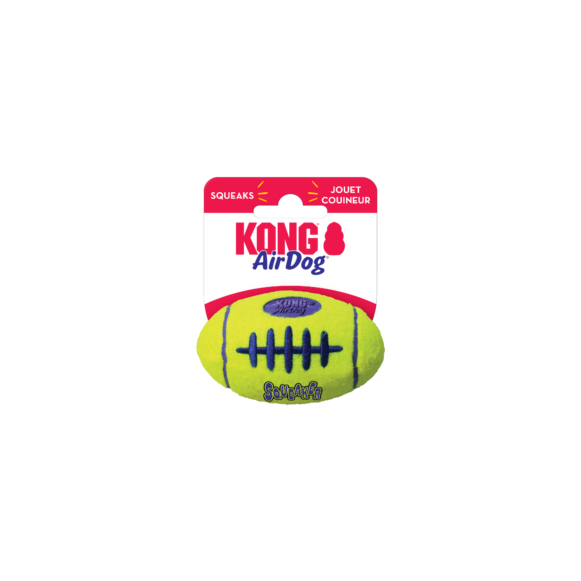 Kong Airdog Squeaker Football [sz:medium]