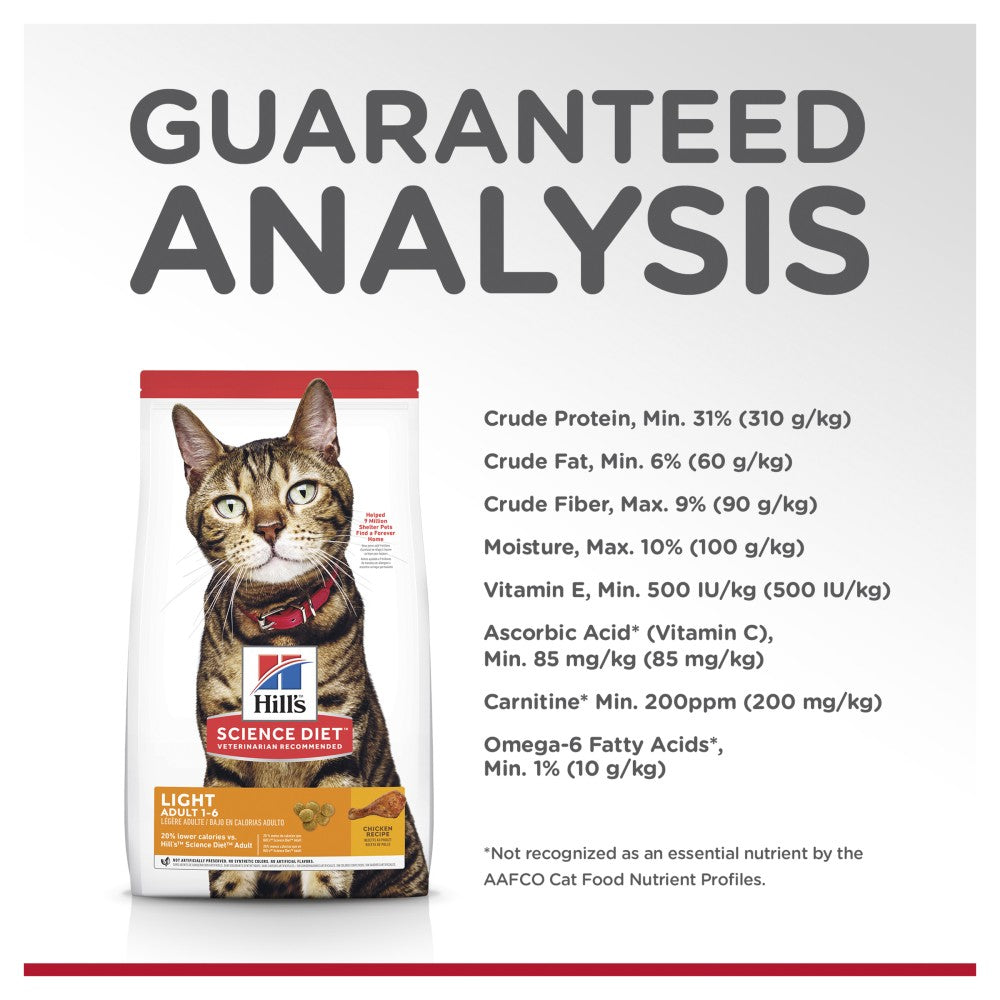 Hills Science Diet Adult Cat Light [sz:2kg]