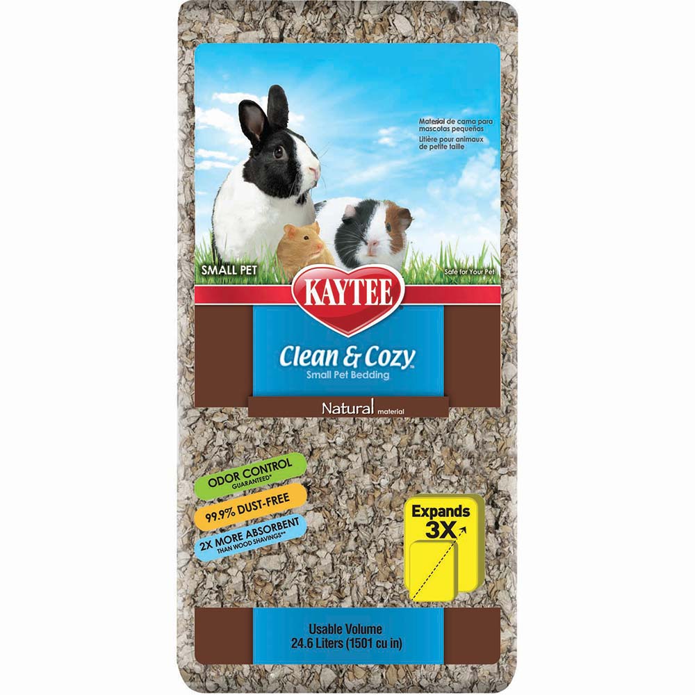 Kaytee Clean & Cozy Natural Bedding 24.6ltr Pk