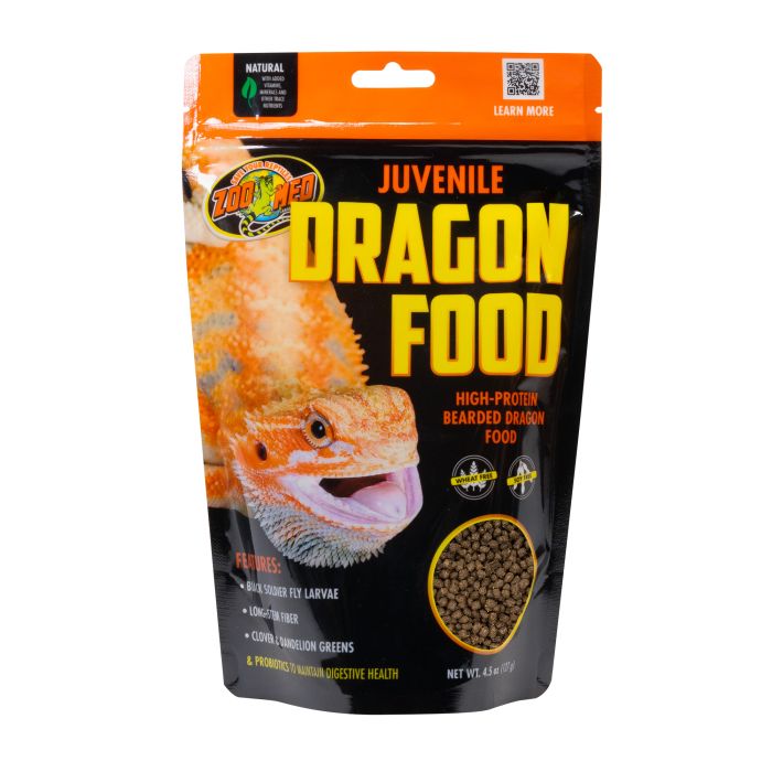 ZOO MED BEARDED DRAGON PELLETS JUVENILE 127GM