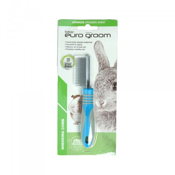 Euro Groom Mini Shedding Comb Small Animals