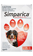 Simparica 40.1-60kg [sz:3 Pack]