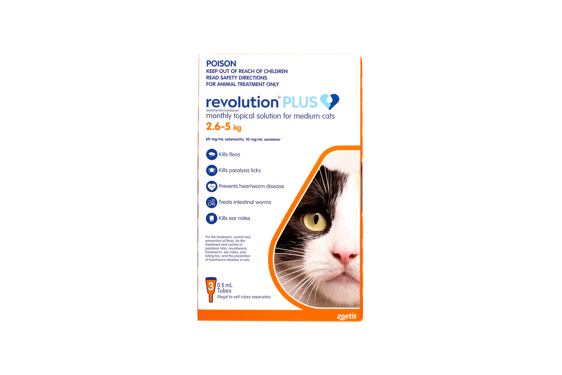 Revolution Plus 2.6-5kg [sz:3 Pack]