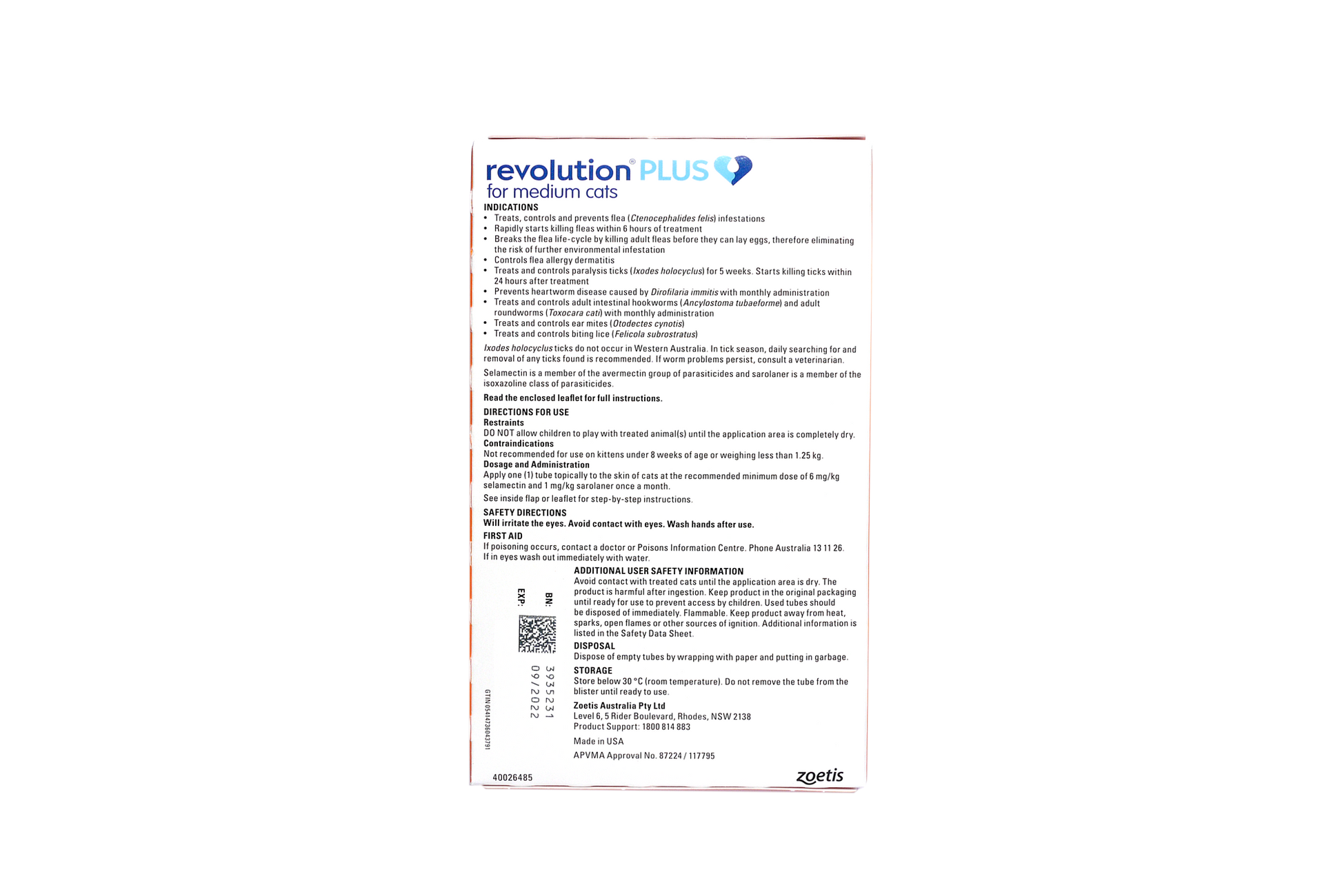 Revolution Plus 2.6-5kg [sz:3 Pack]