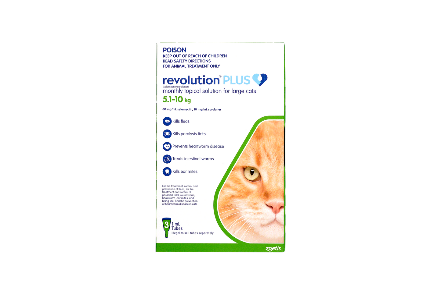Revolution Plus  5.1-10kg [sz:3 Pack]