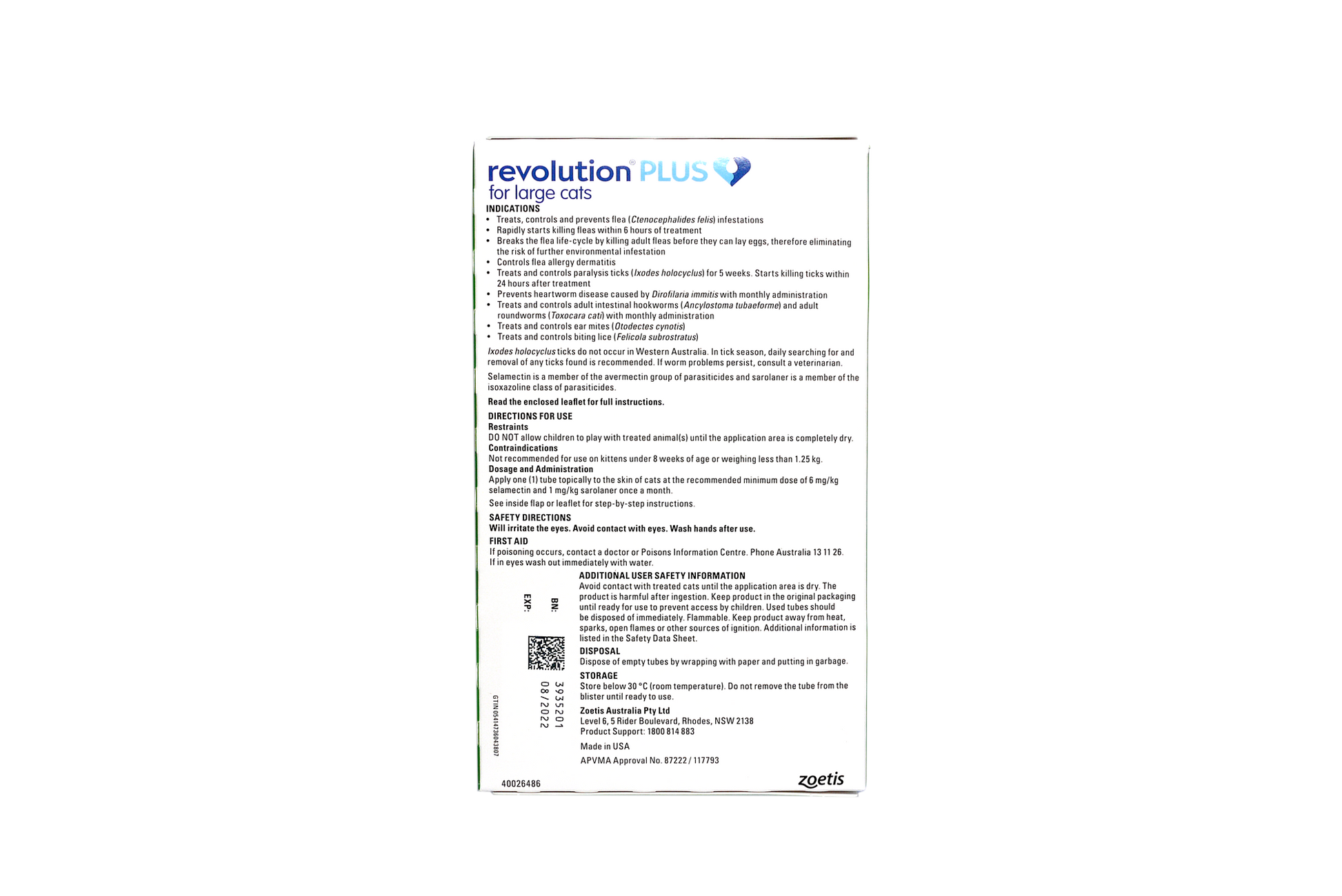 Revolution Plus  5.1-10kg [sz:3 Pack]