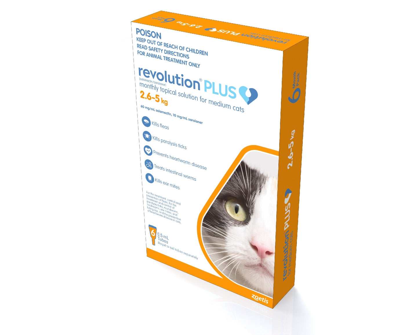 Revolution Plus 2.6-5kg [sz:6 Pack]