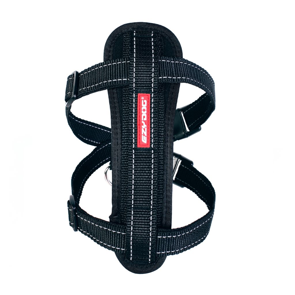 Ezydog Chest Plate Harness Black [sz:xs]