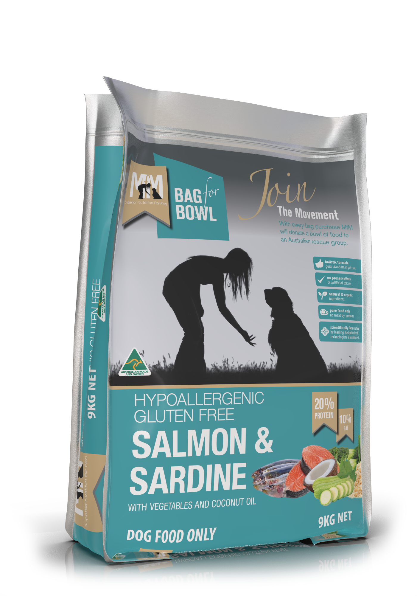 Mfm Dog Salmon & Sardine [sz:9kg]