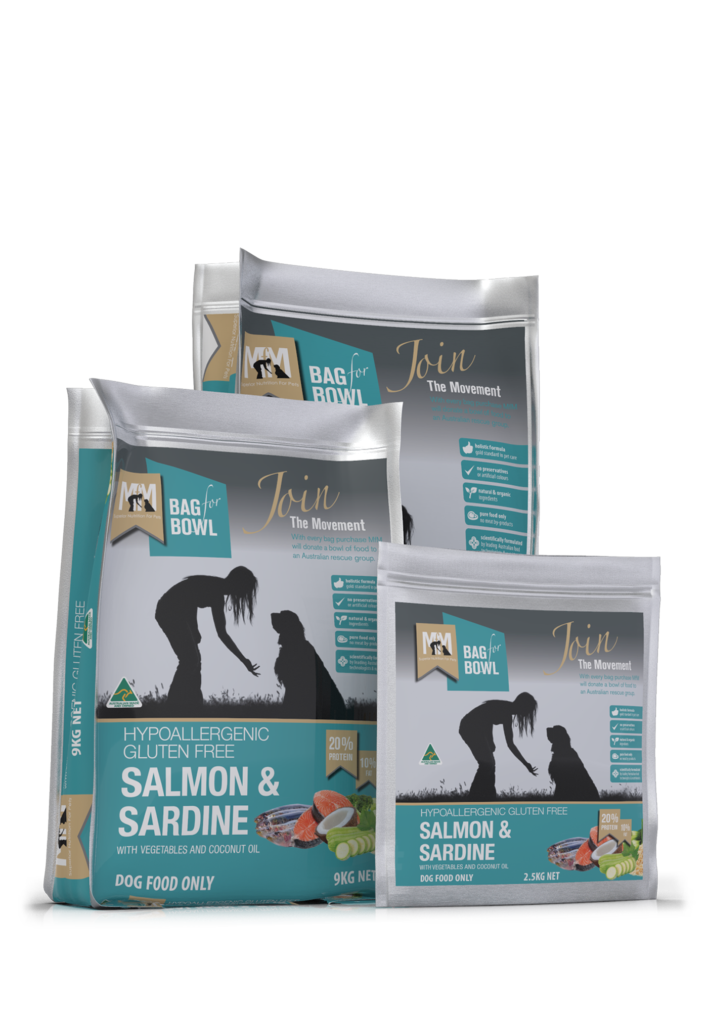 Mfm Dog Salmon & Sardine [sz:9kg]