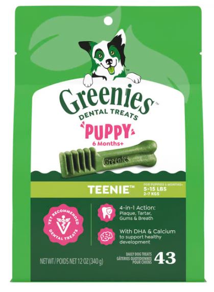 GREENIES PUPPY TEENIE 340G