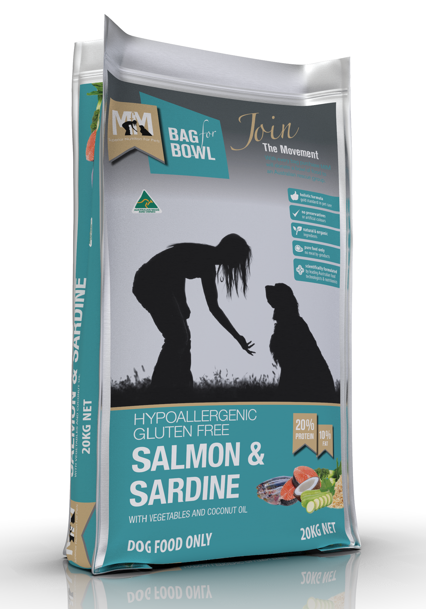 Mfm Dog Salmon & Sardine [sz:20kg]