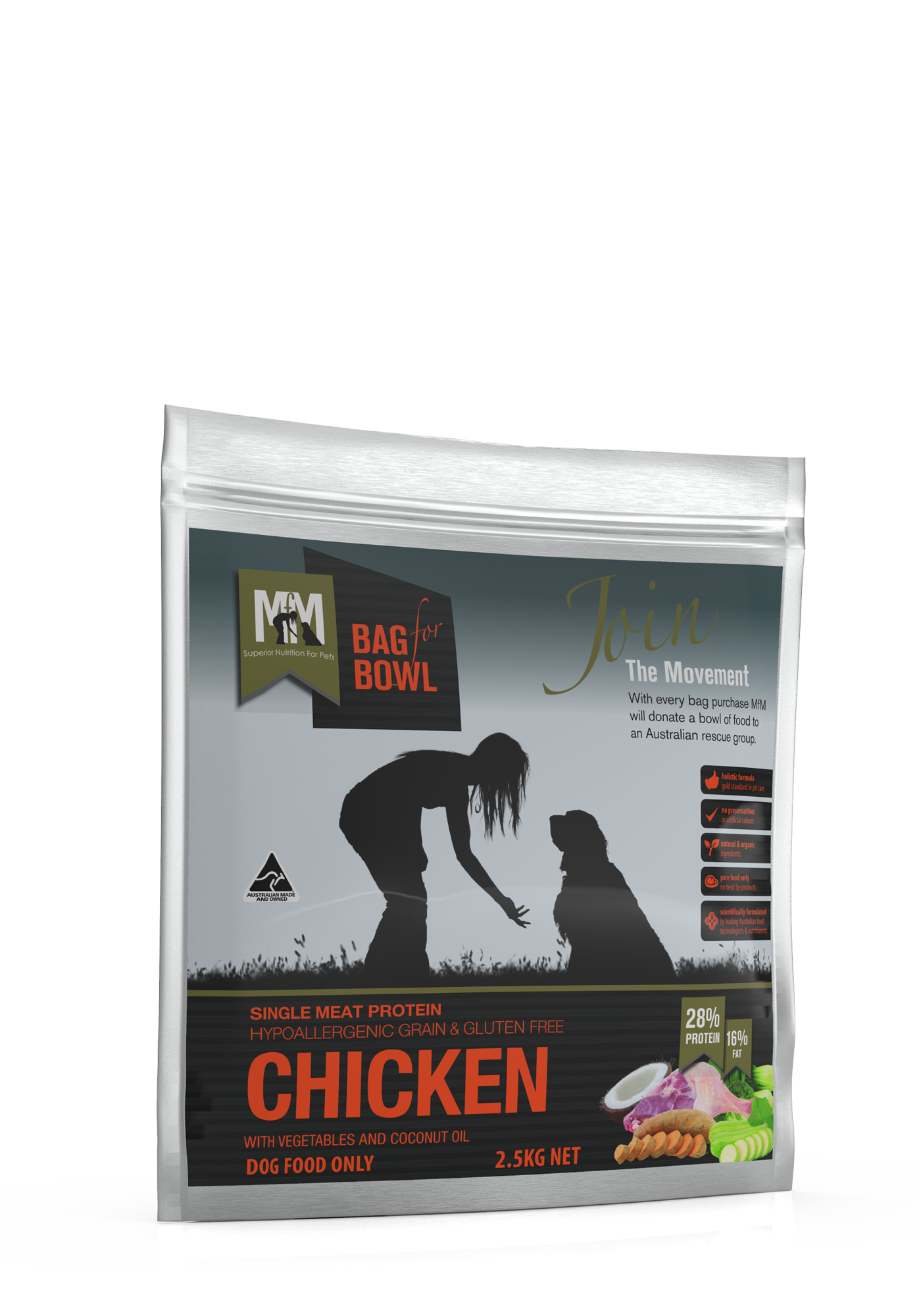 Mfm Dog Spgf Chicken [sz:2.5kg]