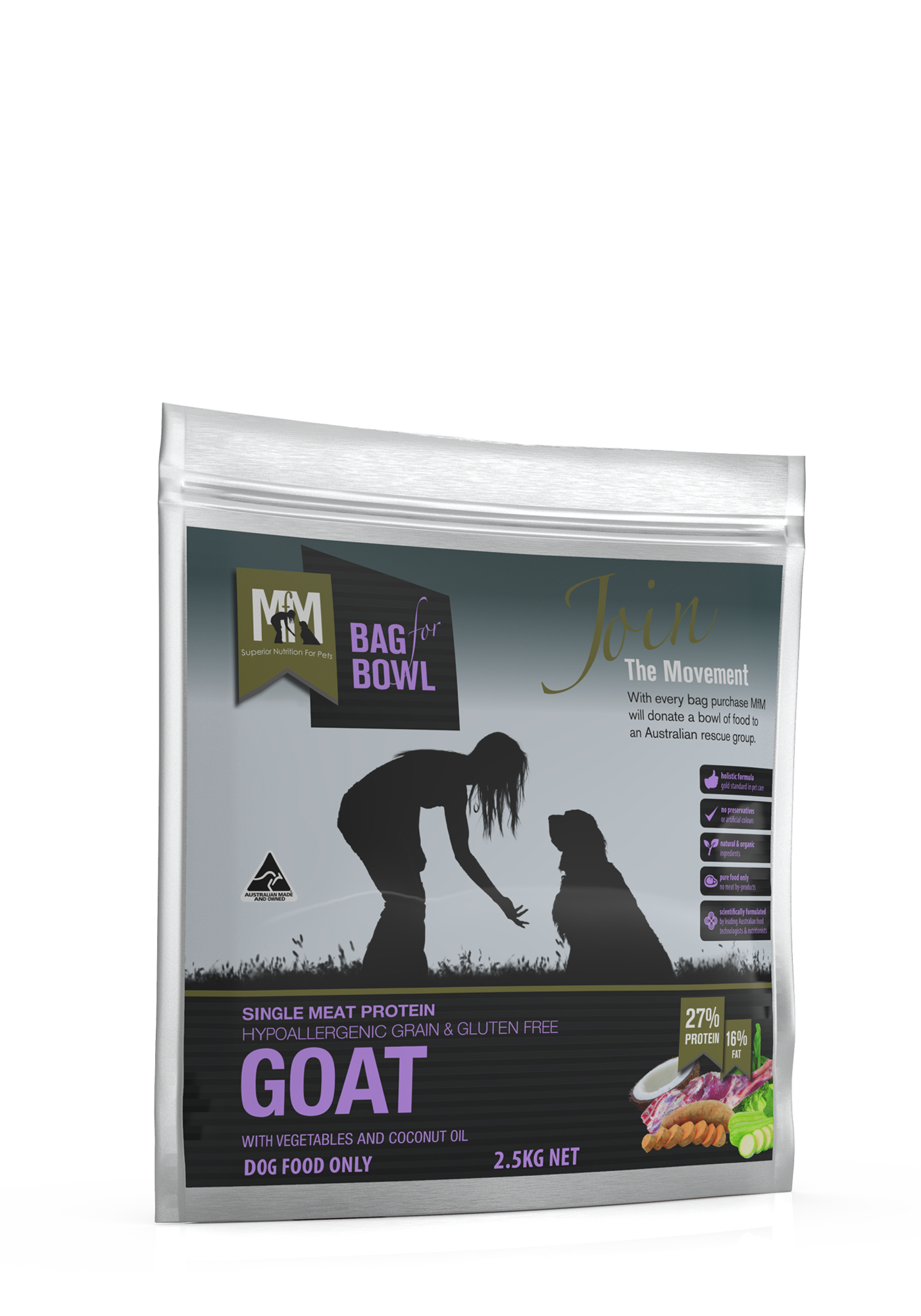 Mfm Dog Spgf Goat [sz:2.5kg]