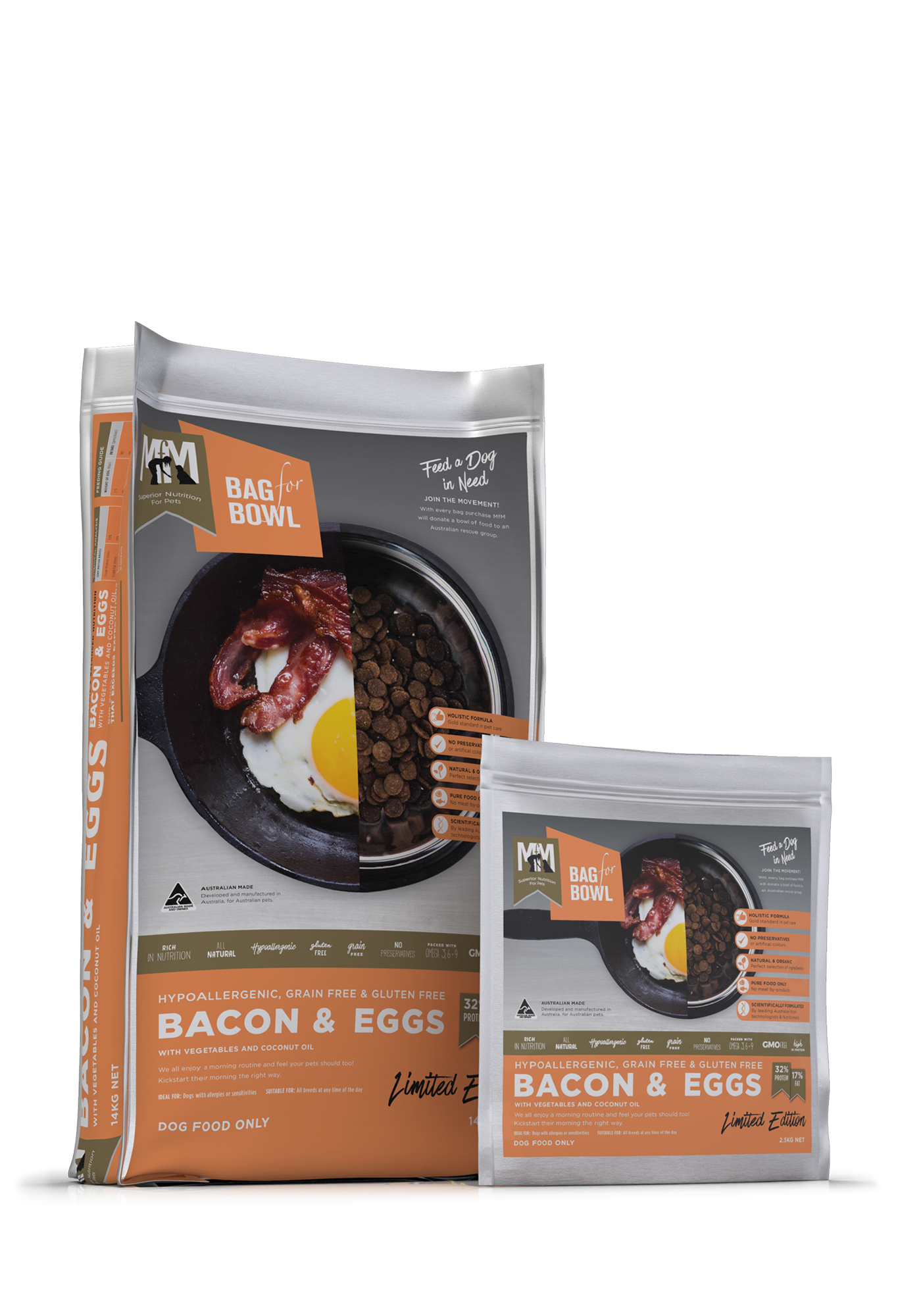 Mfm Dog Grain Free Bacon & Eggs [sz:2.5kg]