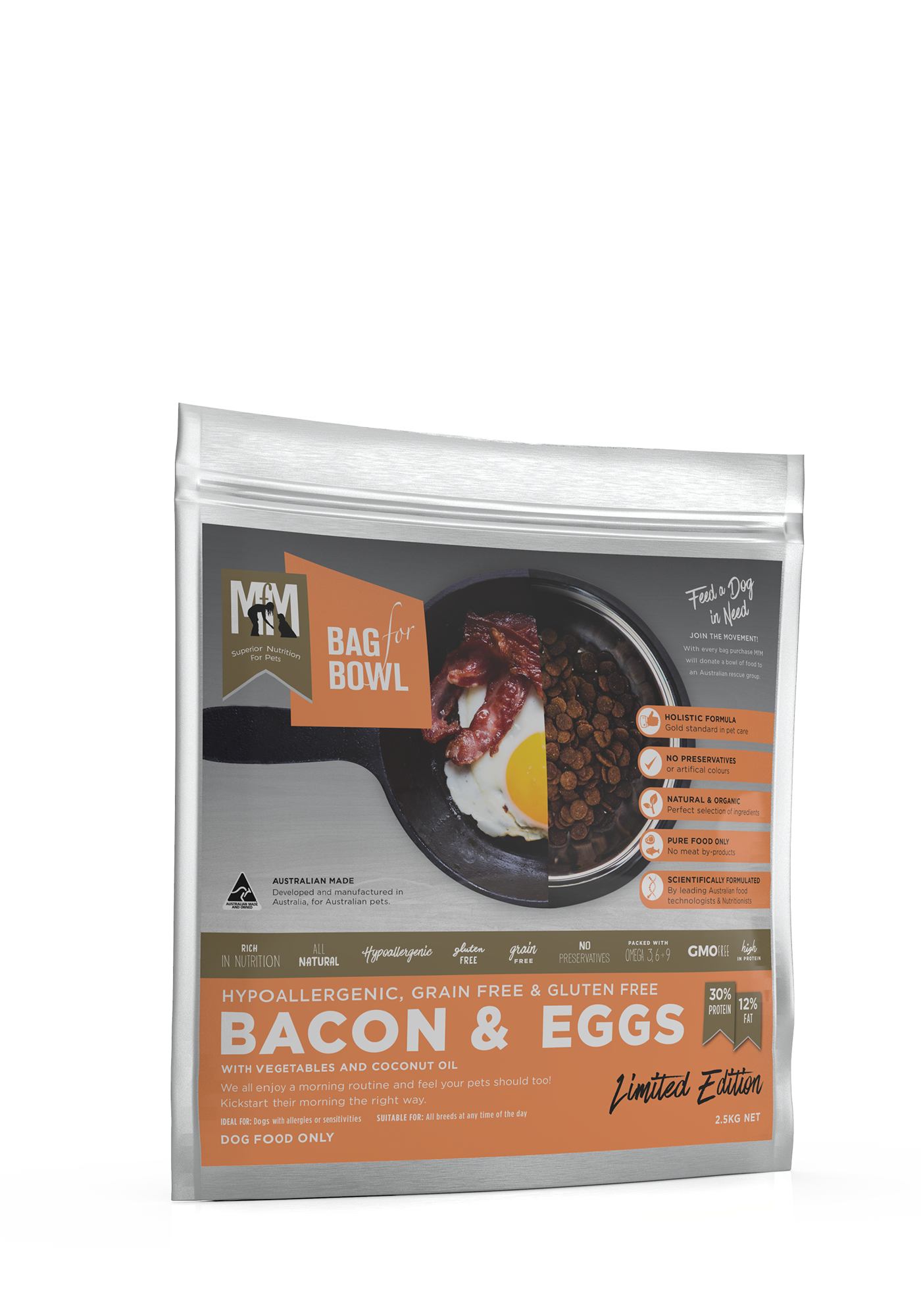 Mfm Dog Grain Free Bacon & Eggs [sz:2.5kg]
