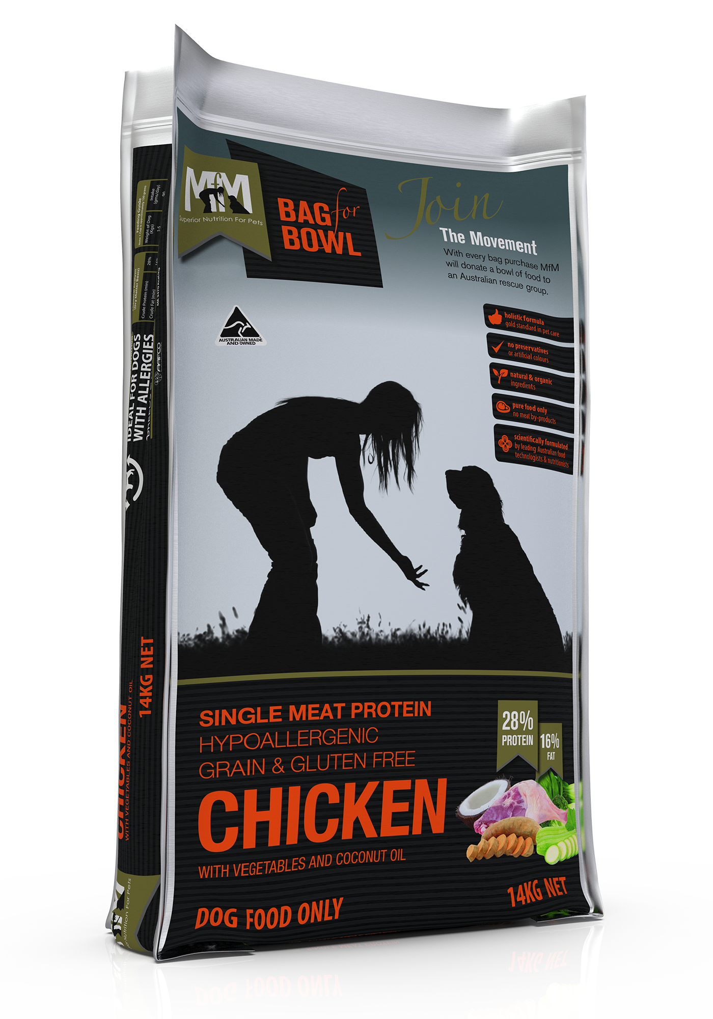 Mfm Dog Spgf Chicken [sz:14kg]