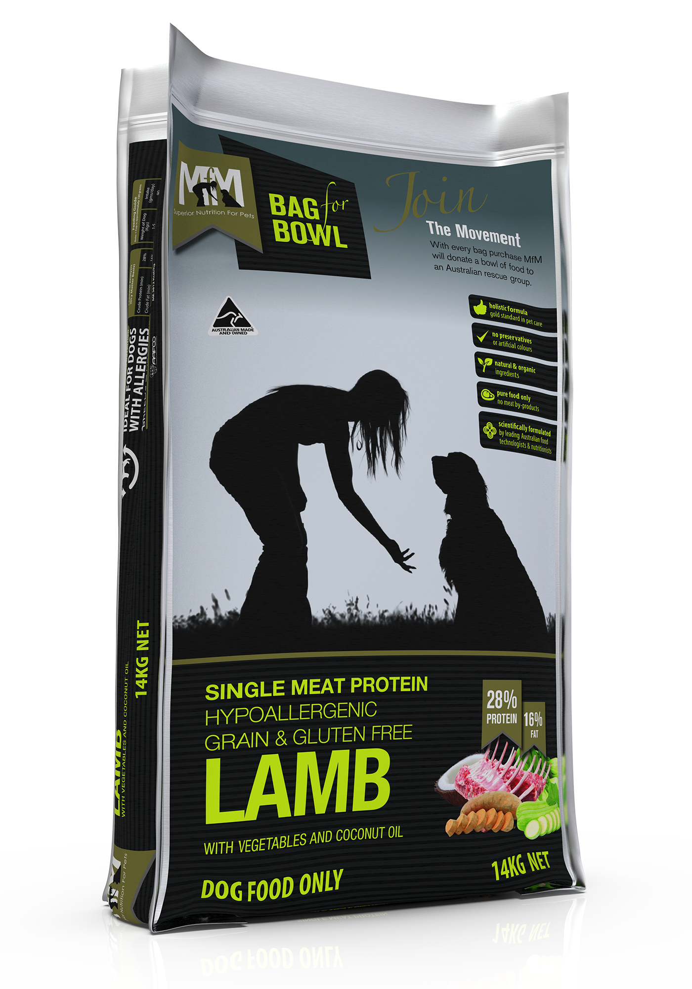 Mfm Dog Spgf Lamb [sz:14kg]