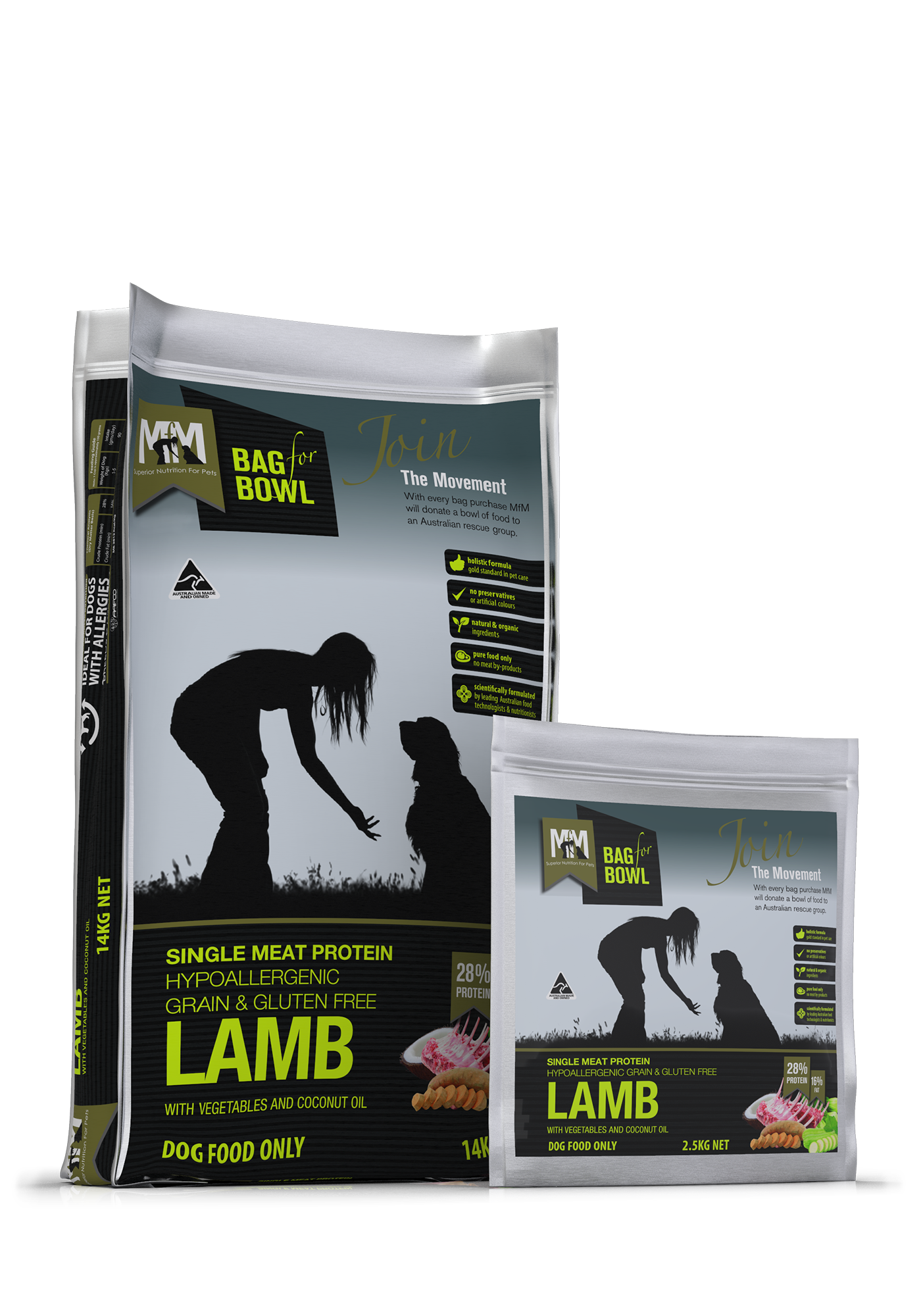 Mfm Dog Spgf Lamb [sz:14kg]