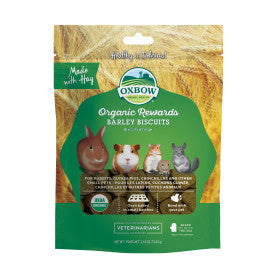 OXBOW ORGANIC REWARDS BARLEY BISCUITS 75G