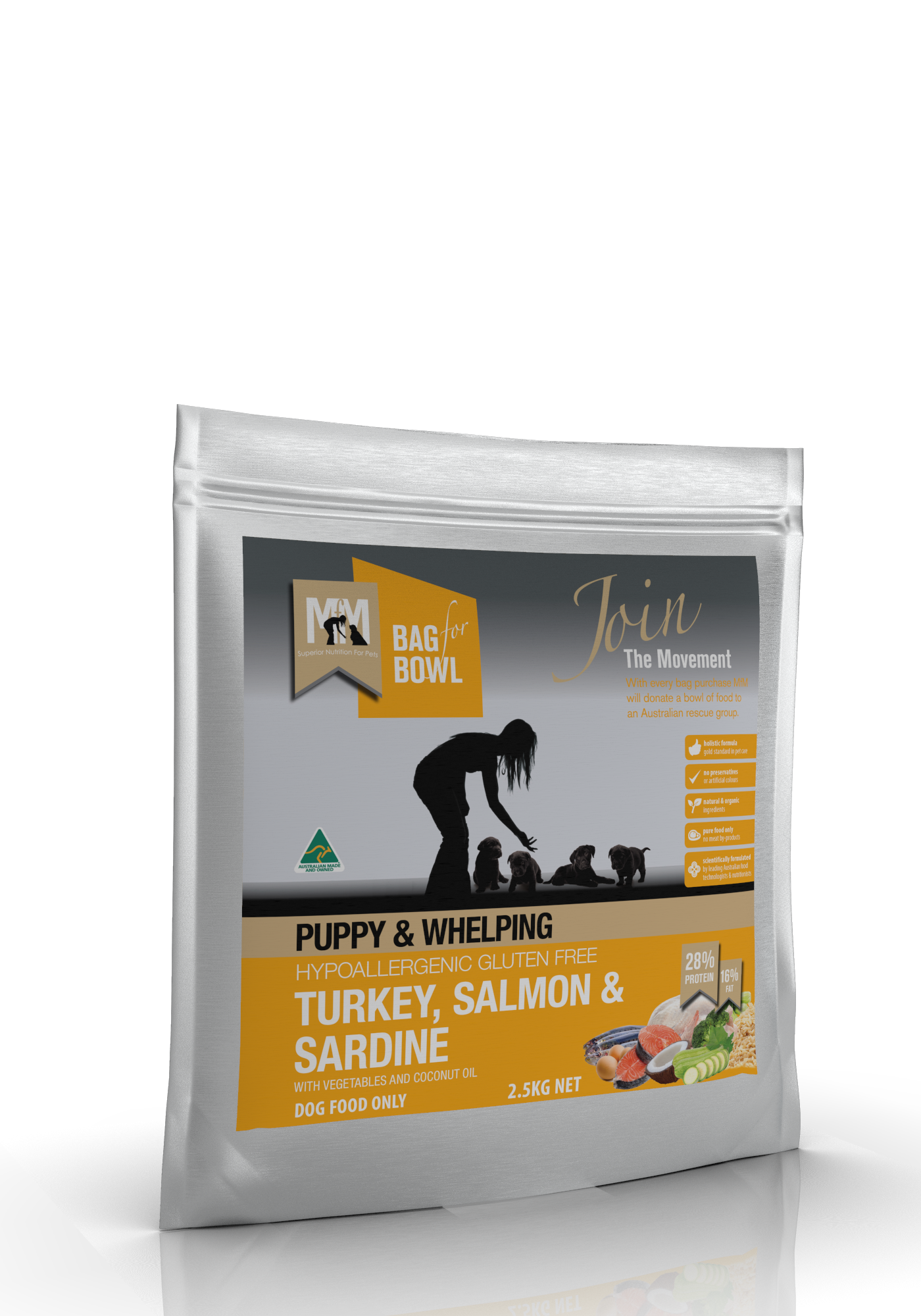Mfm Puppy Turkey & Salmon [sz:2.5kg]