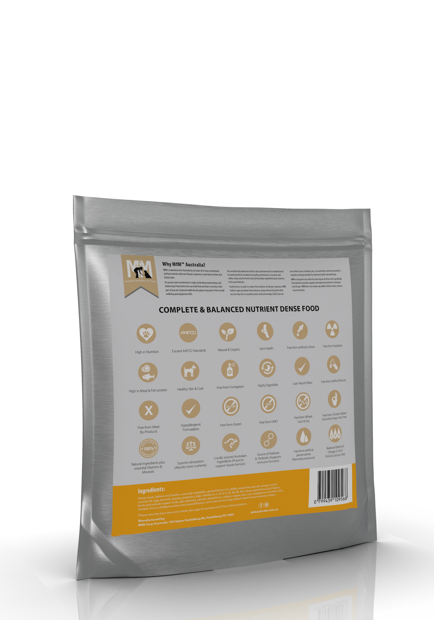 Mfm Puppy Turkey & Salmon [sz:2.5kg]