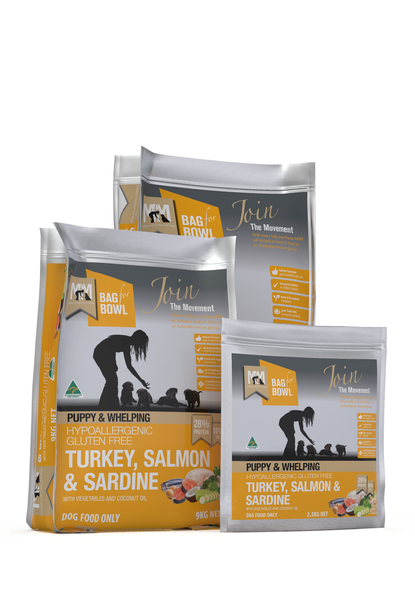 Mfm Puppy Turkey & Salmon [sz:20kg]