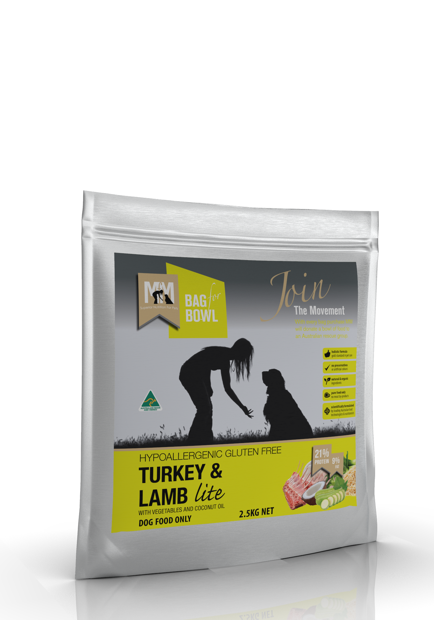 Mfm Dog Lite Turkey & Lamb [sz:2.5kg]