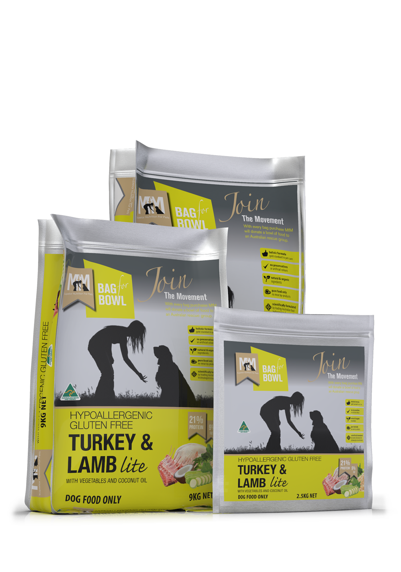 Mfm Dog Lite Turkey & Lamb [sz:2.5kg]