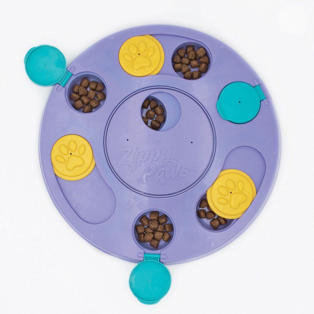 ZIPPY PAWS SMARTY PAWS PUZZLER 28CM PURPLE