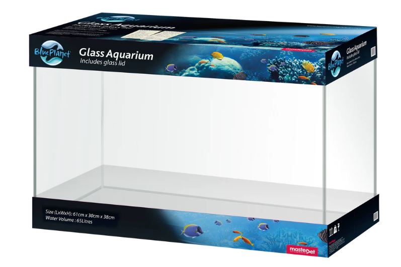 BLUE PLANET 2FT GLASS AQUARIUM 65LTR