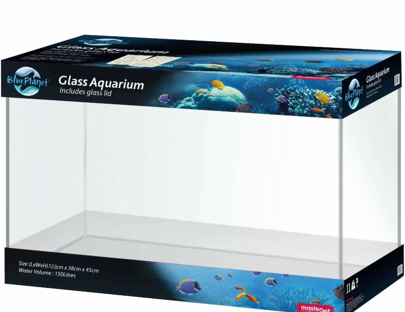 BLUE PLANET GLASS AQUARIUM 4FT 