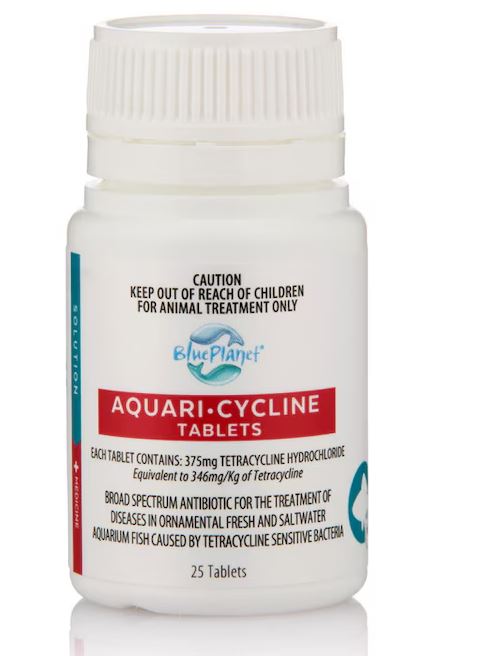 BLUE PLANET AQUARICYCLINE TABLETS 25PKT