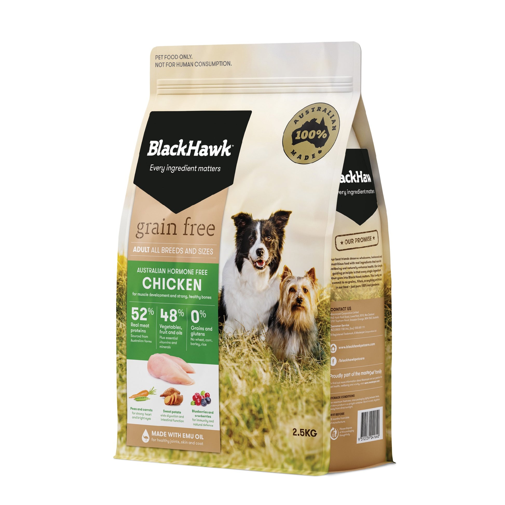 Blackhawk Dog Grain Free Chicken [sz:2.5kg]
